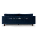 Sven Cascadia Luca Velvet Sofa Reproduction